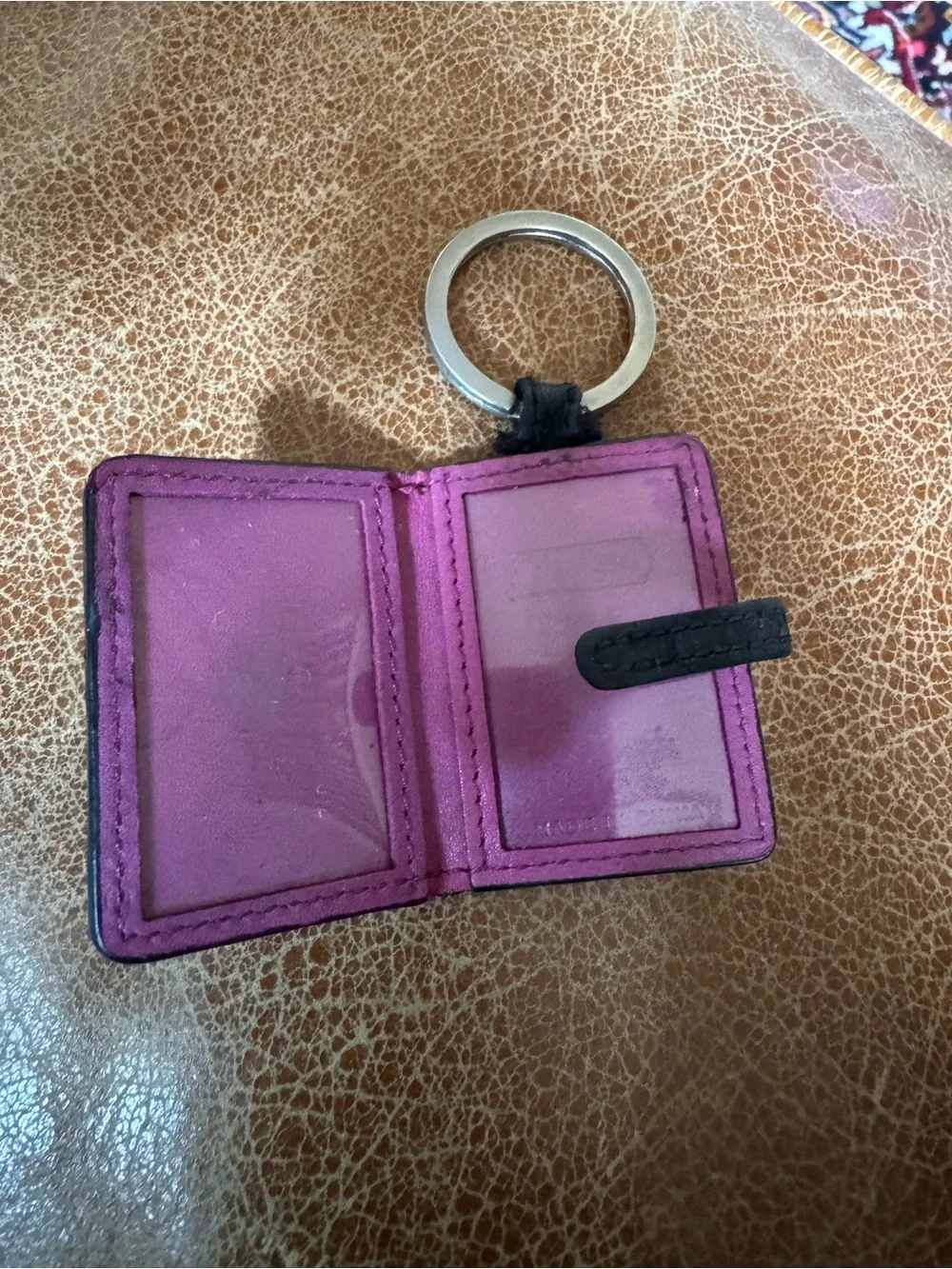 Vintage coach key holder